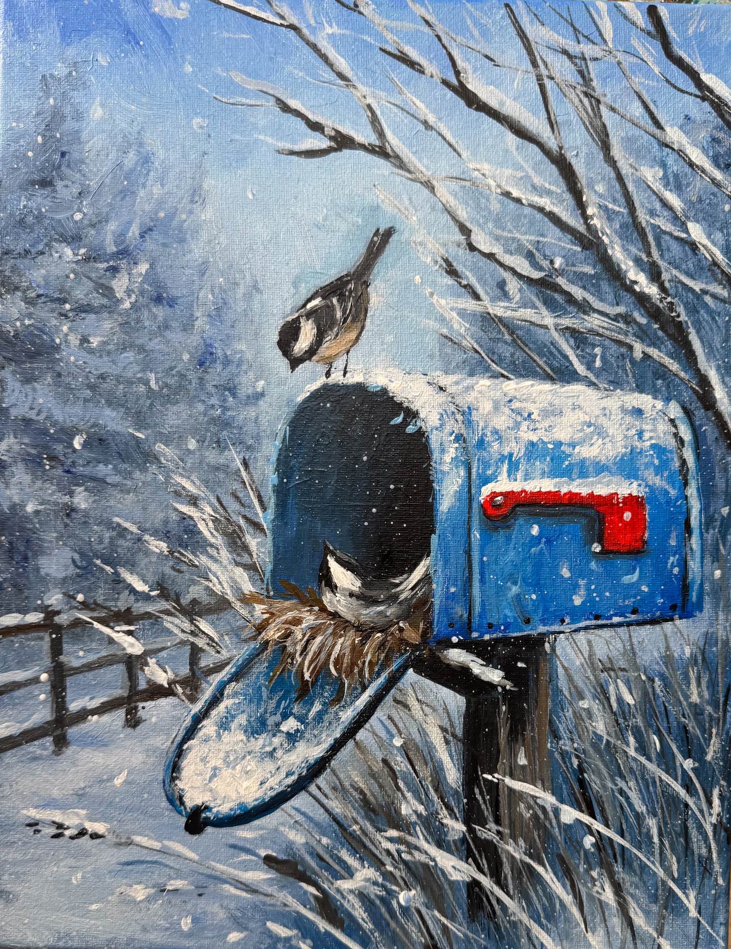Tip Link - Winter Mailbox