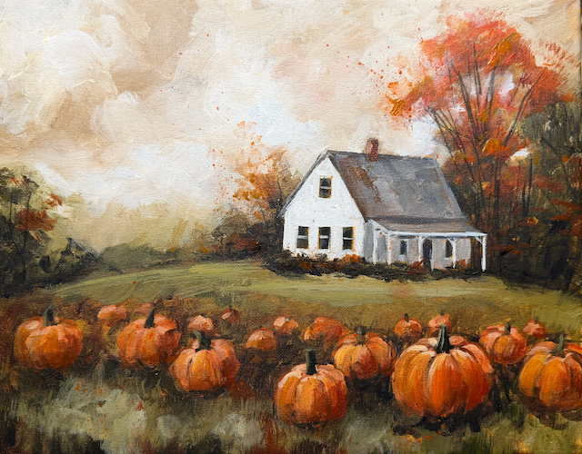 Fall Farm House