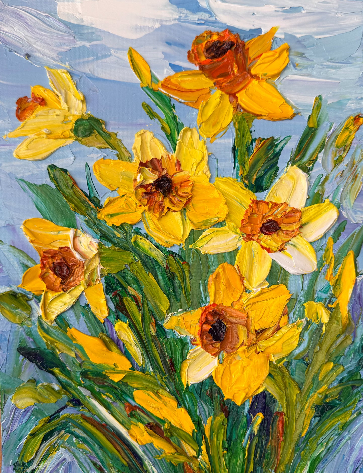 Tip Link - Easy Daffodil Palette Knife
