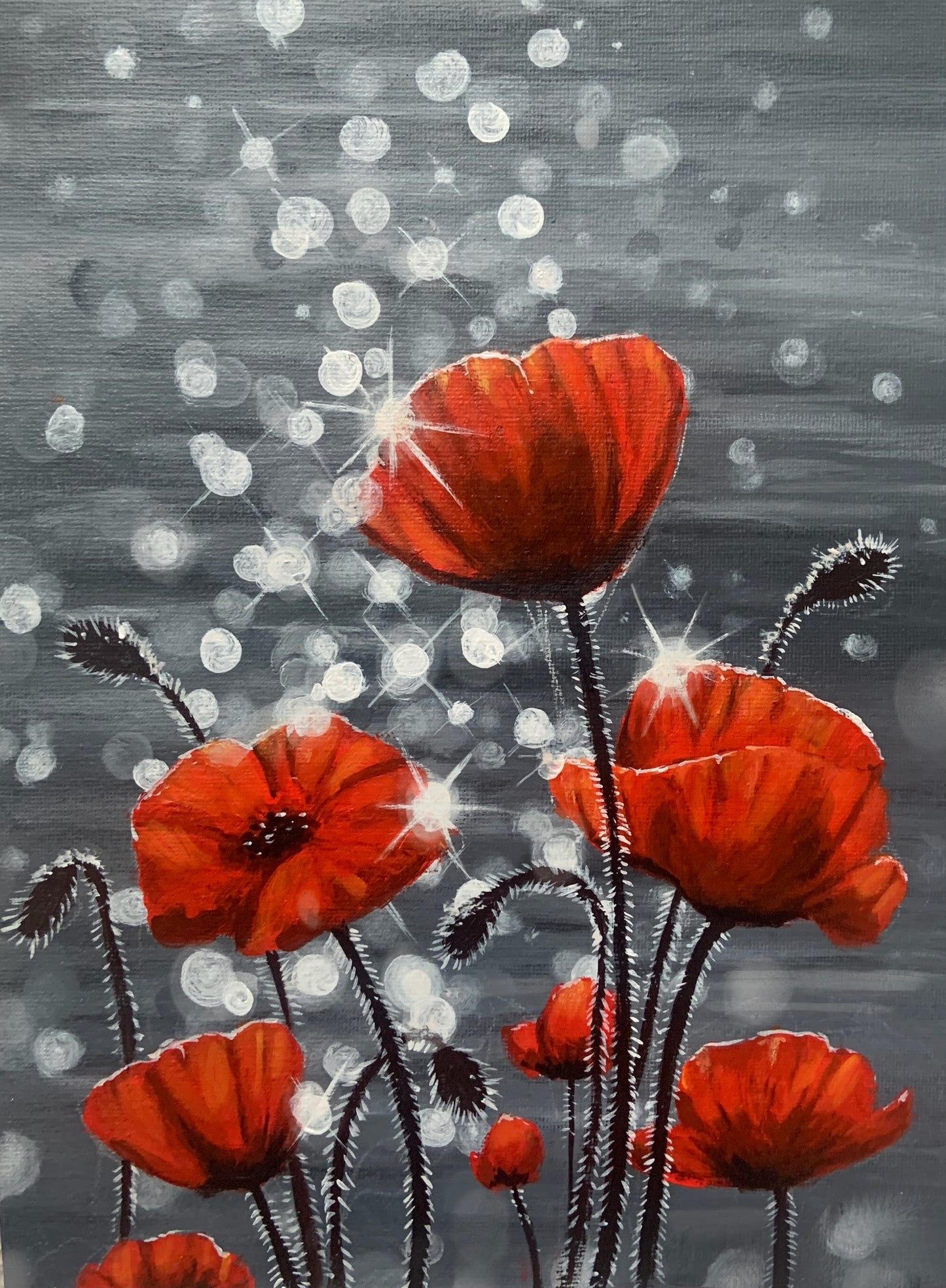 Poppies by the Sea