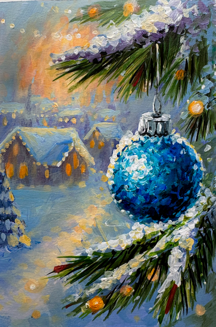Blue Ornament