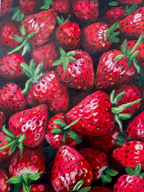 Realistic Strawberries