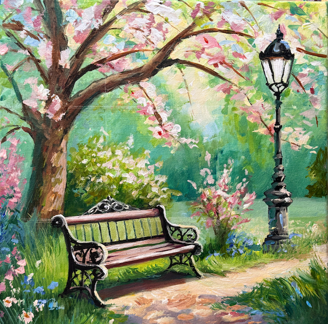 Spring Park Bench