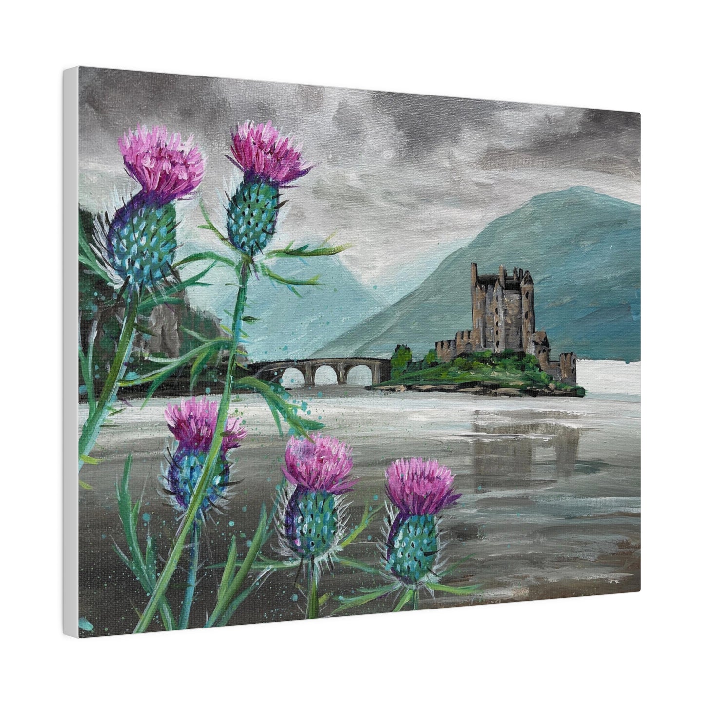 Eilean Donan Castle, Scotland | Matte Canvas, Stretched