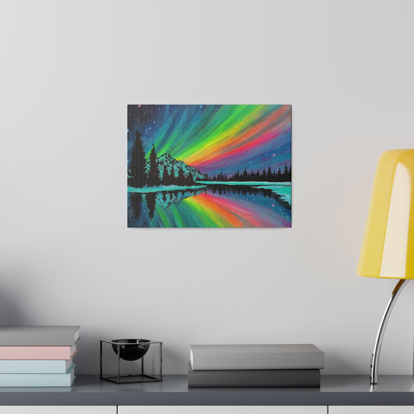 Rainbow Aura | Matte Canvas, Stretched