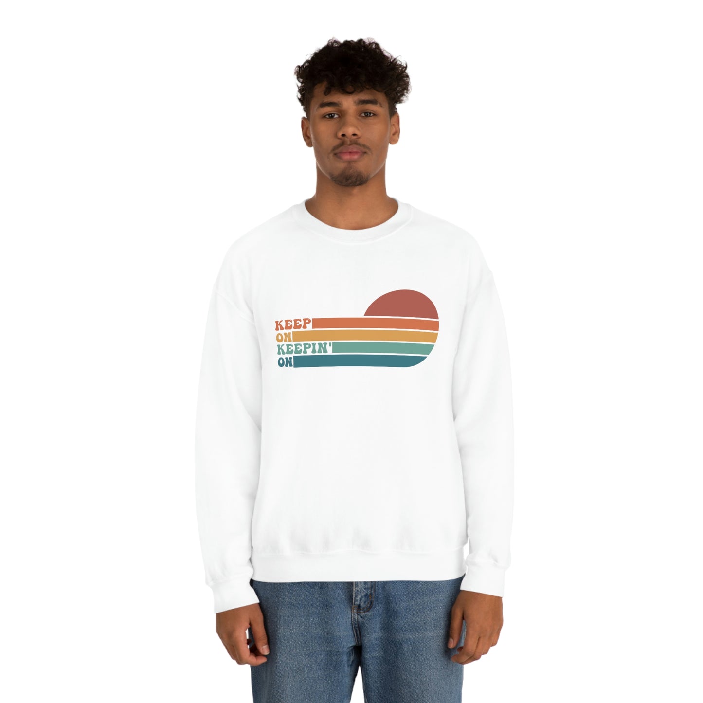 Keep On Keep'n On | Unisex Heavy Blend™ Crewneck Sweatshirt