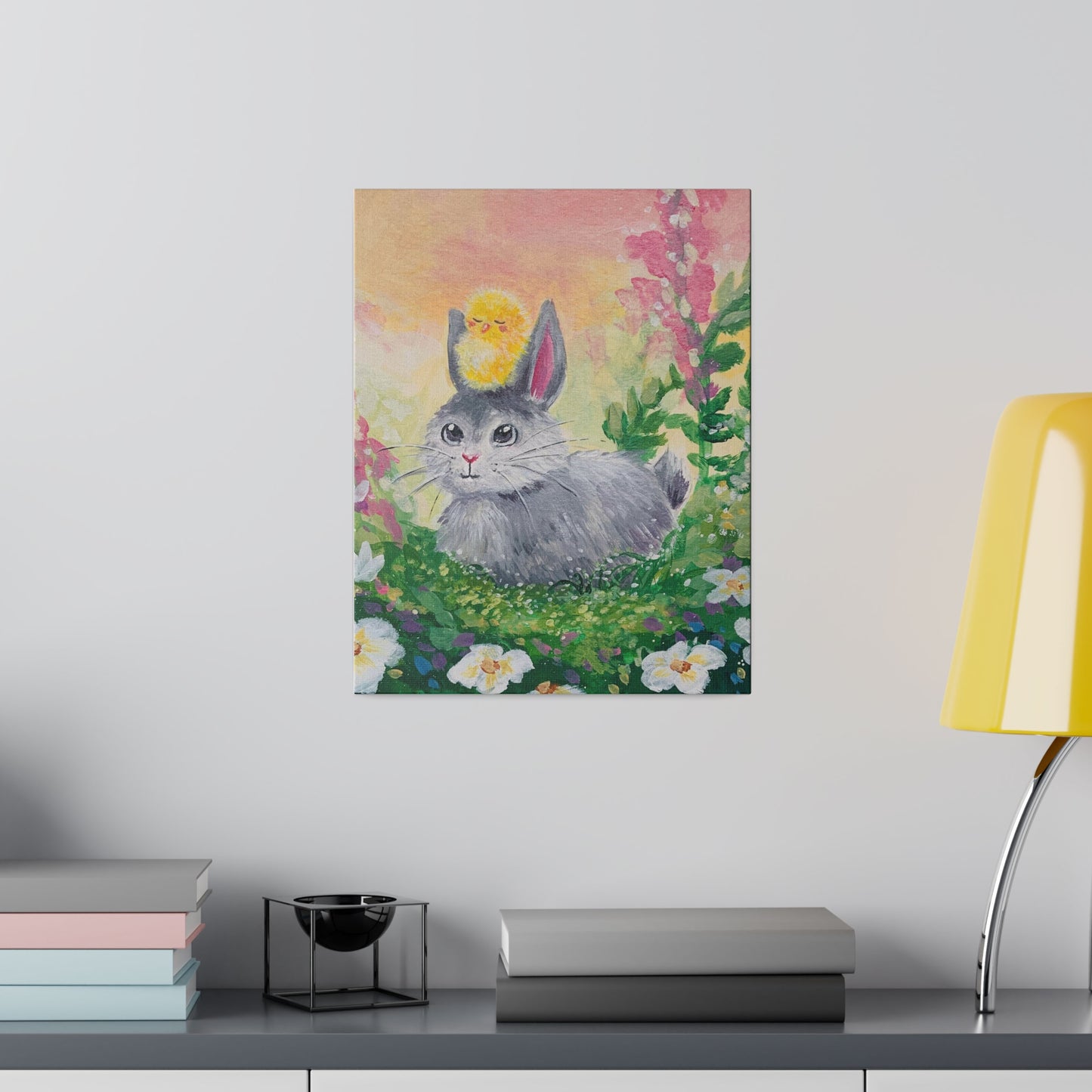 Spring Friends | Matte Canvas, Stretched