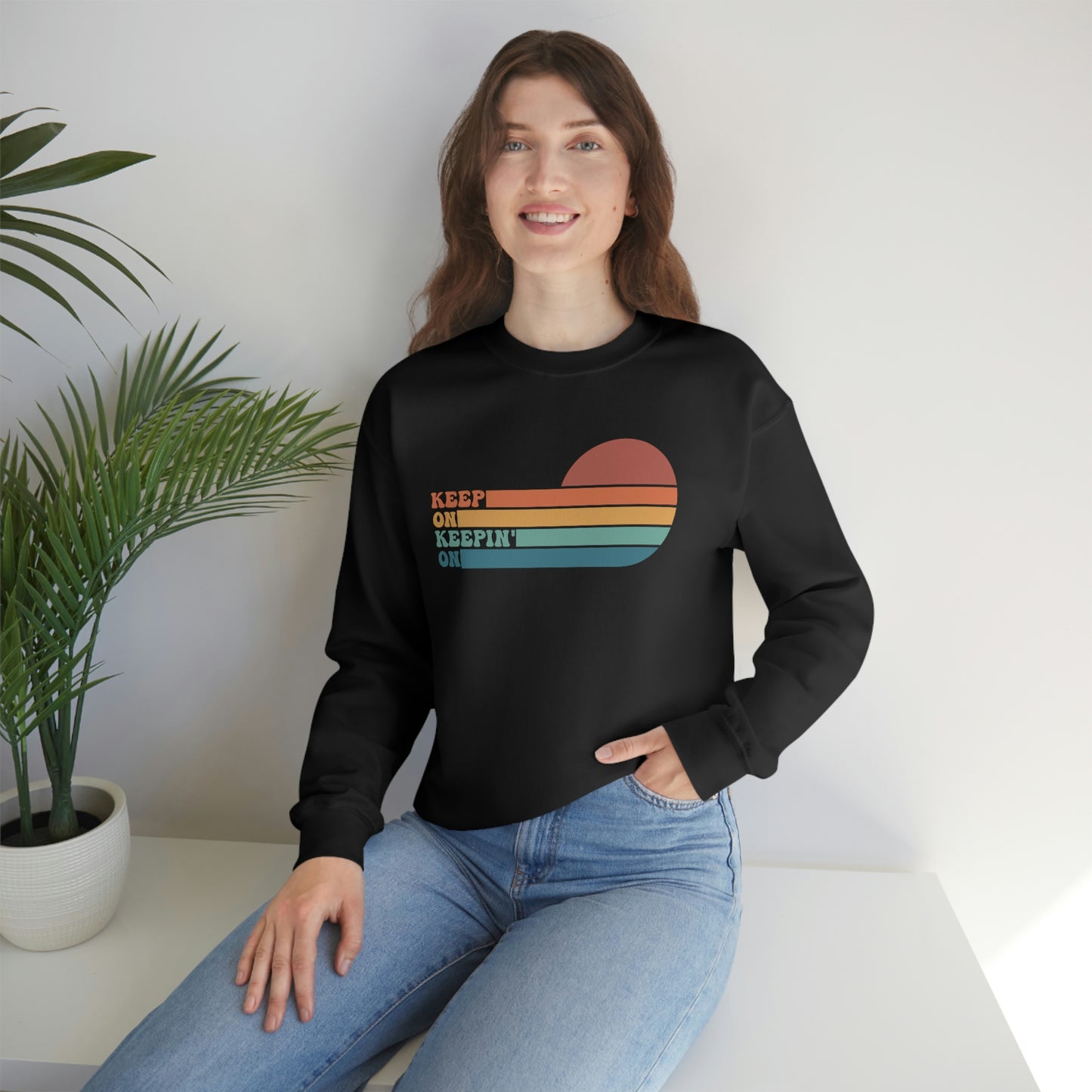 Keep On Keep'n On | Unisex Heavy Blend™ Crewneck Sweatshirt
