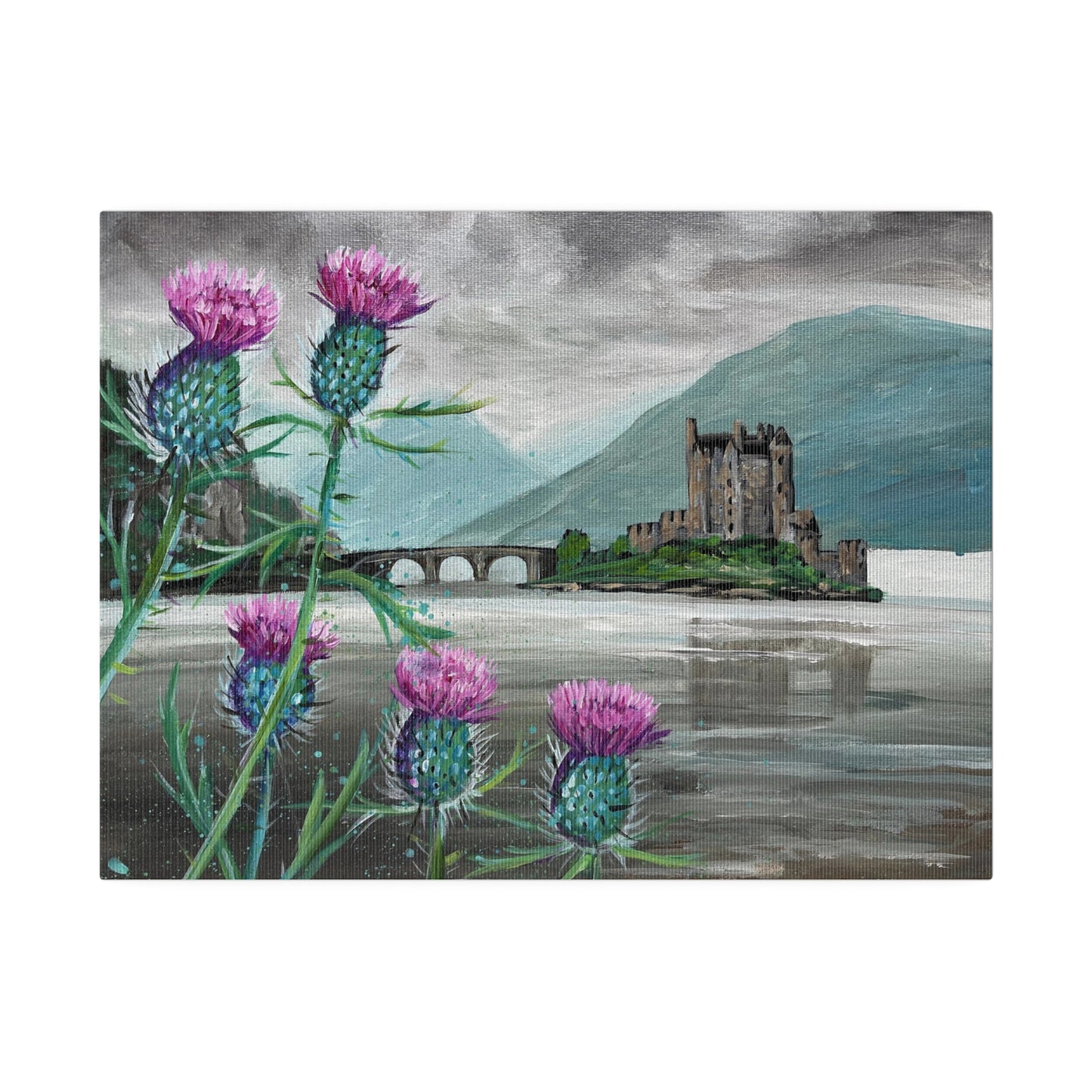 Eilean Donan Castle, Scotland | Matte Canvas, Stretched