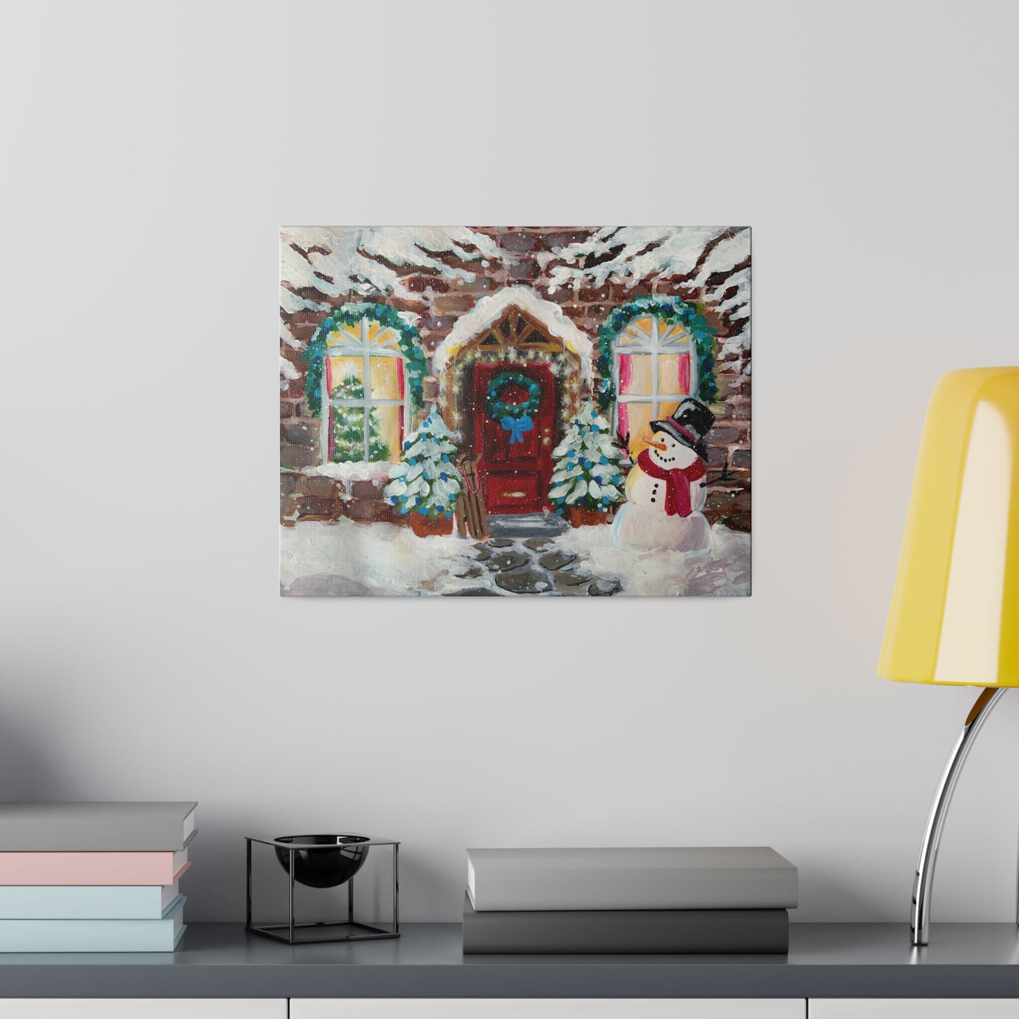 Home for the Holidays | Matte Canvas, Stretched