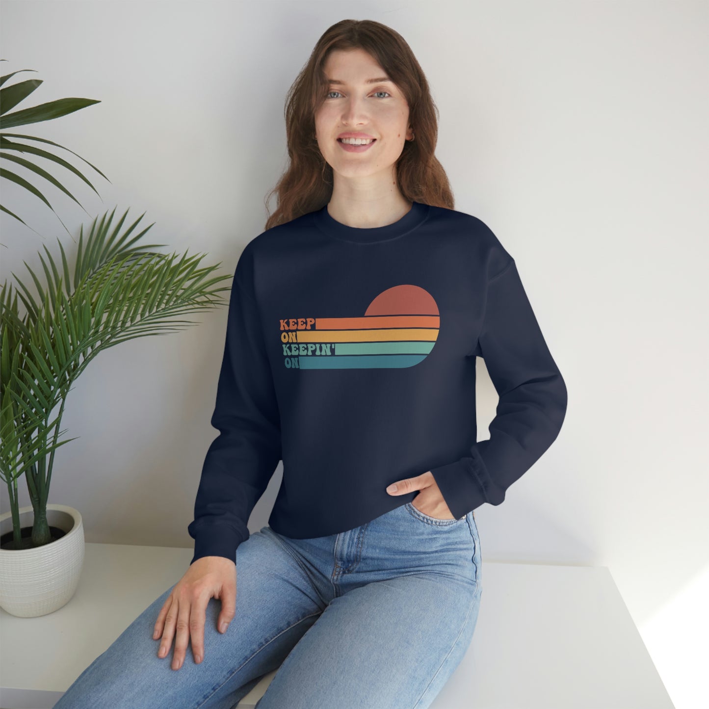 Keep On Keep'n On | Unisex Heavy Blend™ Crewneck Sweatshirt