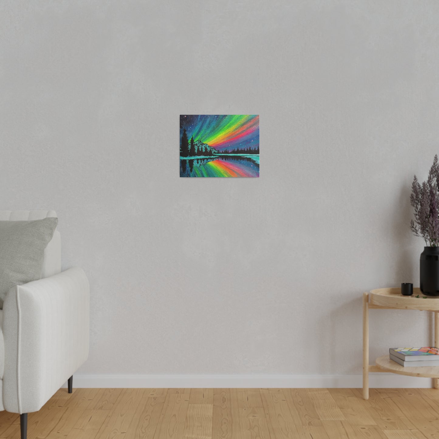 Rainbow Aura | Matte Canvas, Stretched