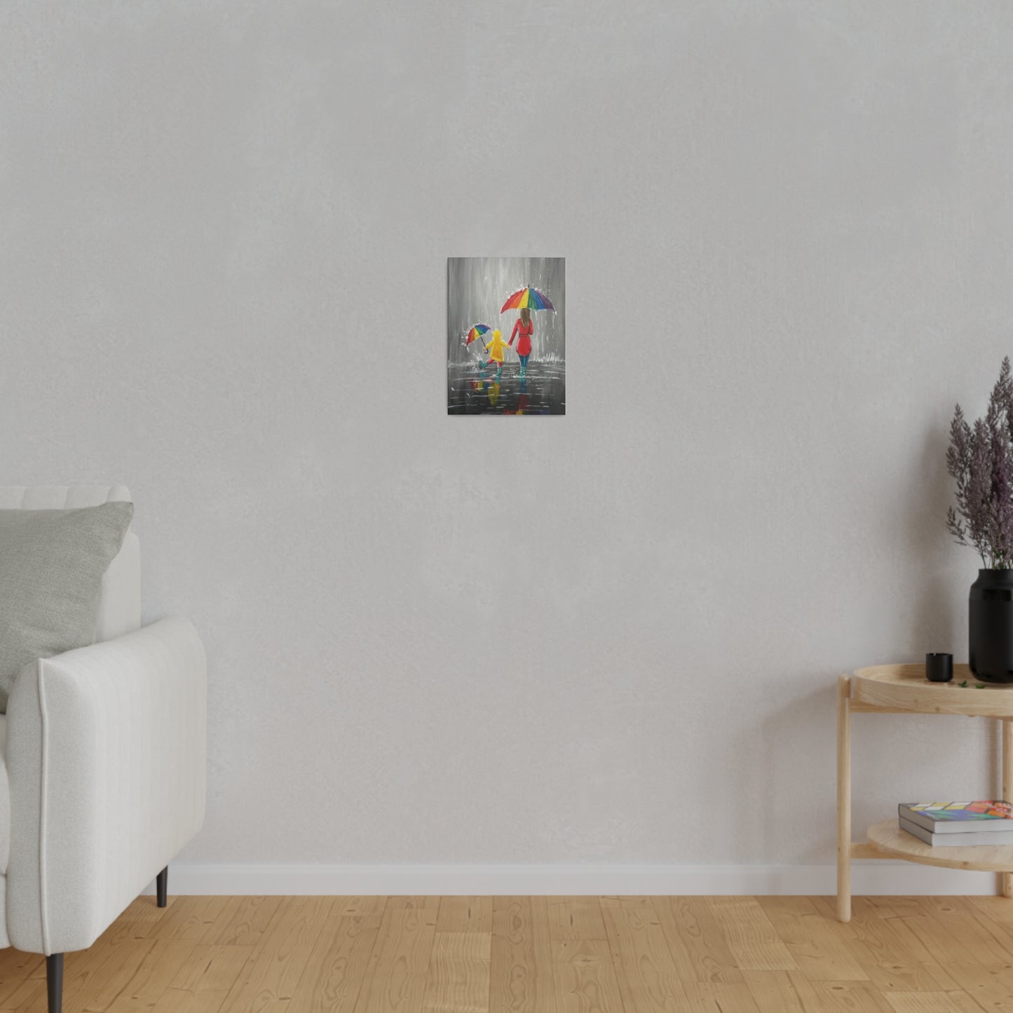 Love'n the Rain | Matte Canvas, Stretched