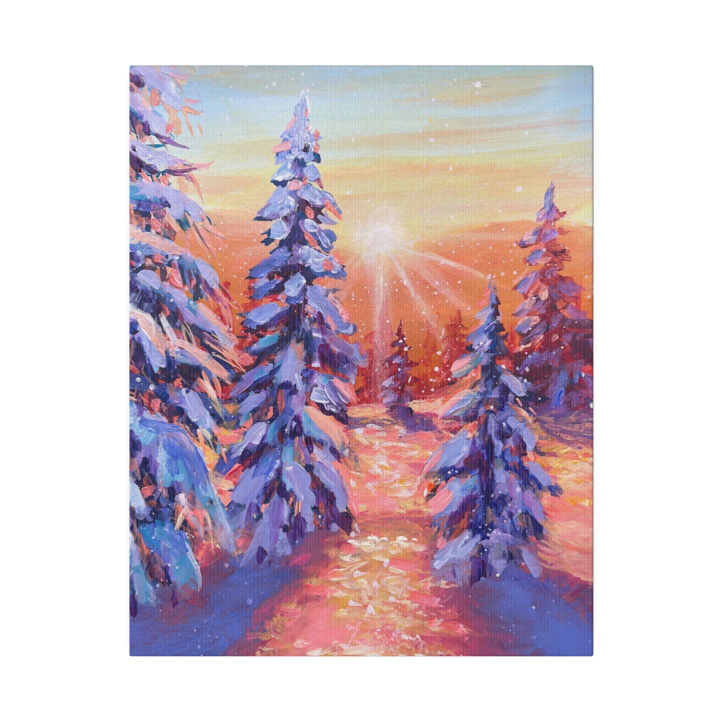 Alpine Sun | Matte Canvas, Stretched