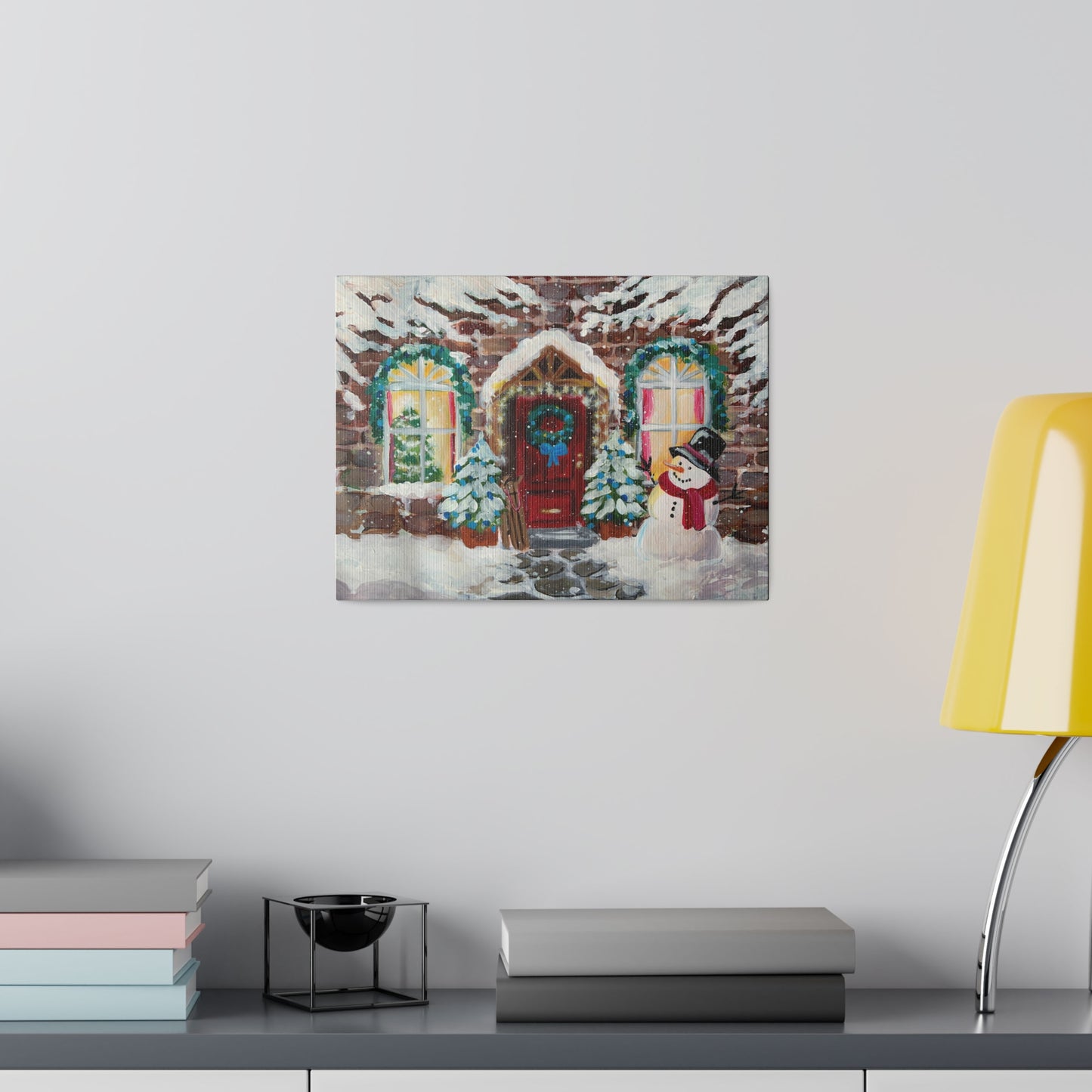 Home for the Holidays | Matte Canvas, Stretched