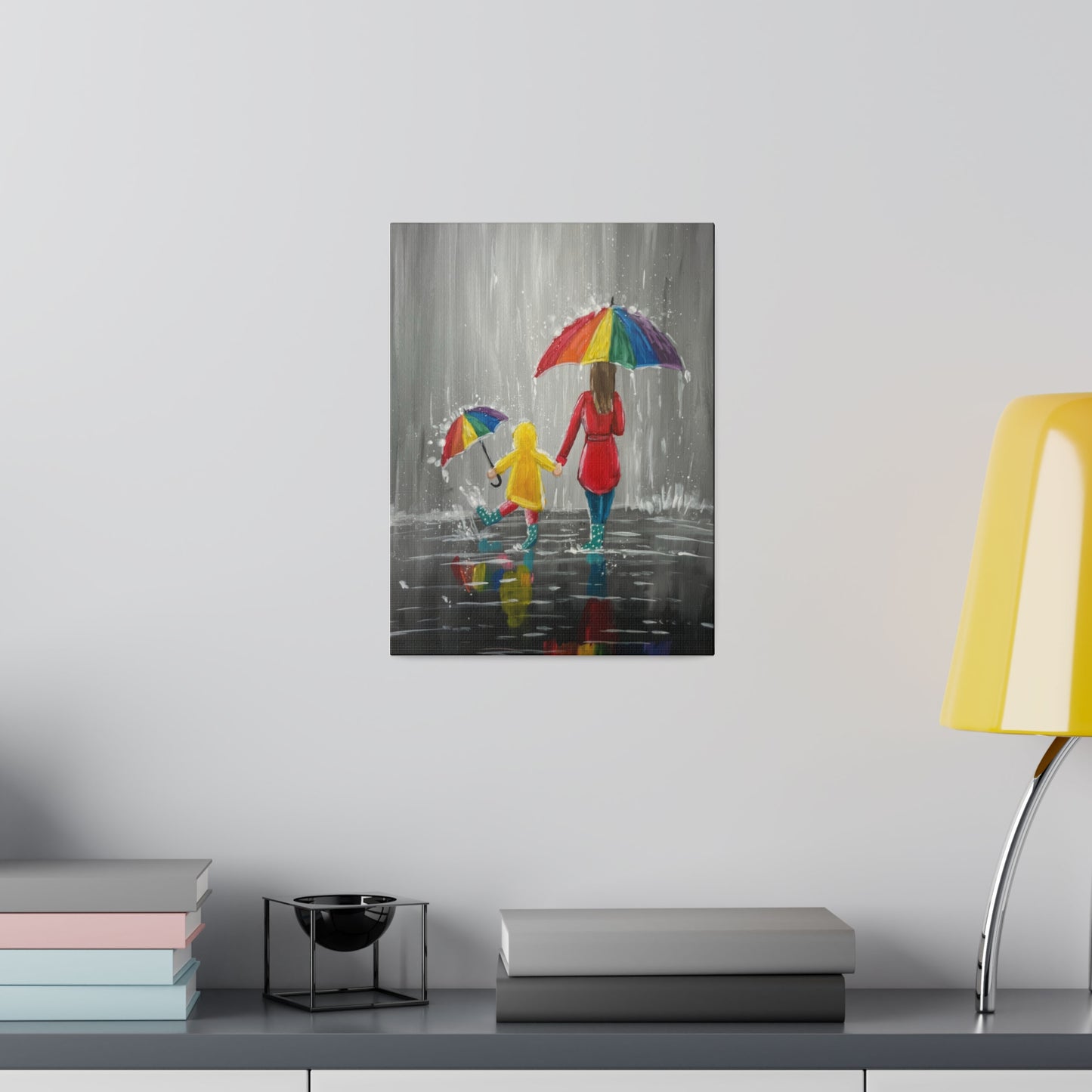 Love'n the Rain | Matte Canvas, Stretched