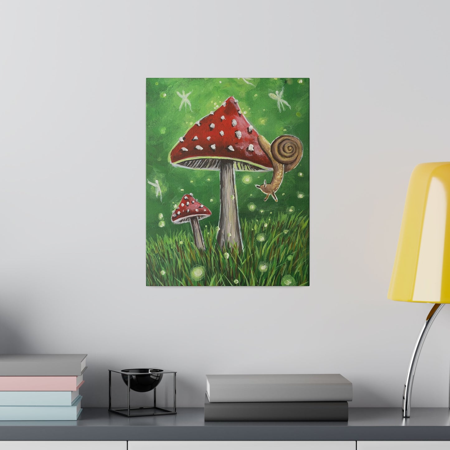 Magical Mushroom | Matte Canvas, Stretched