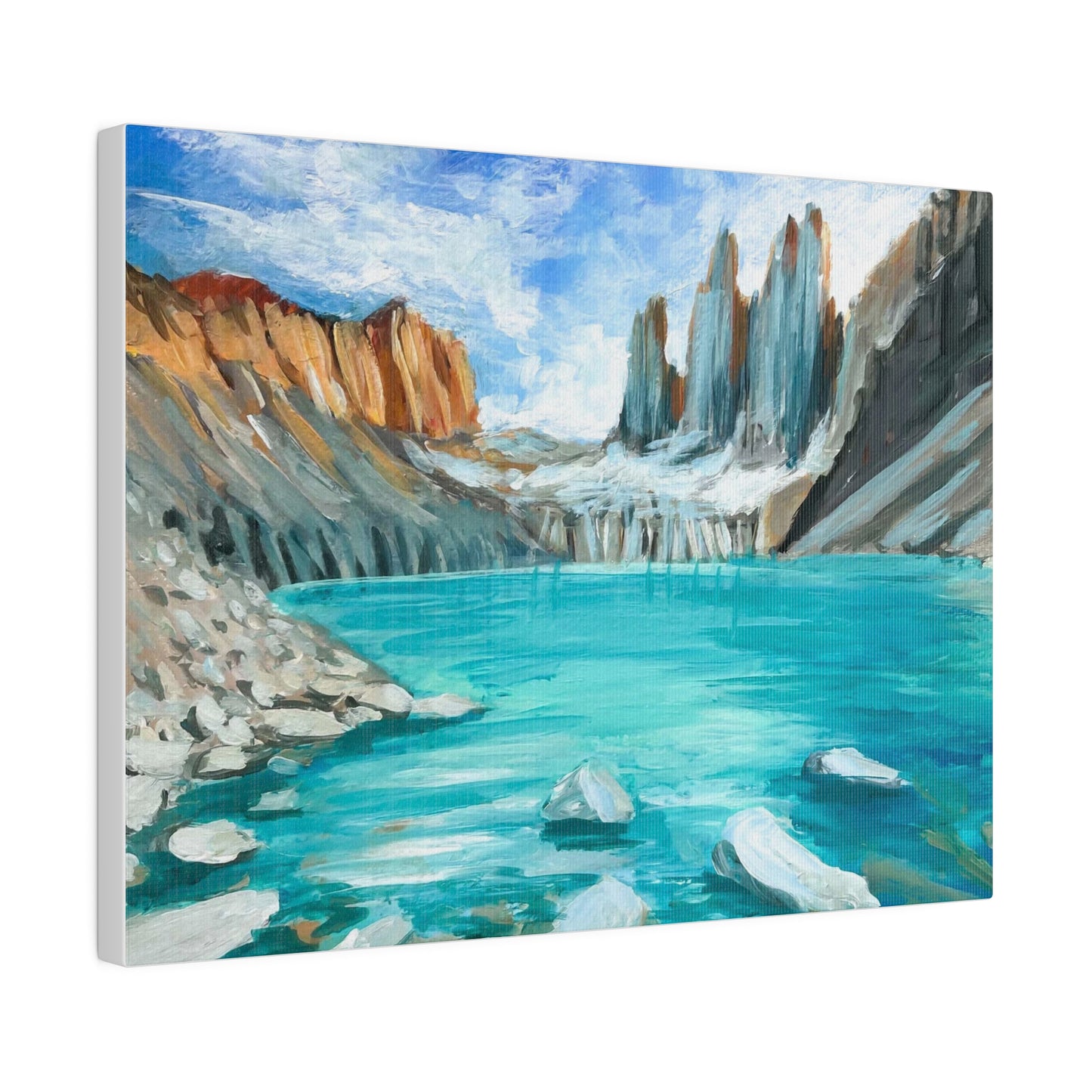 Torres Del Paine - Chile | Matte Canvas, Stretched