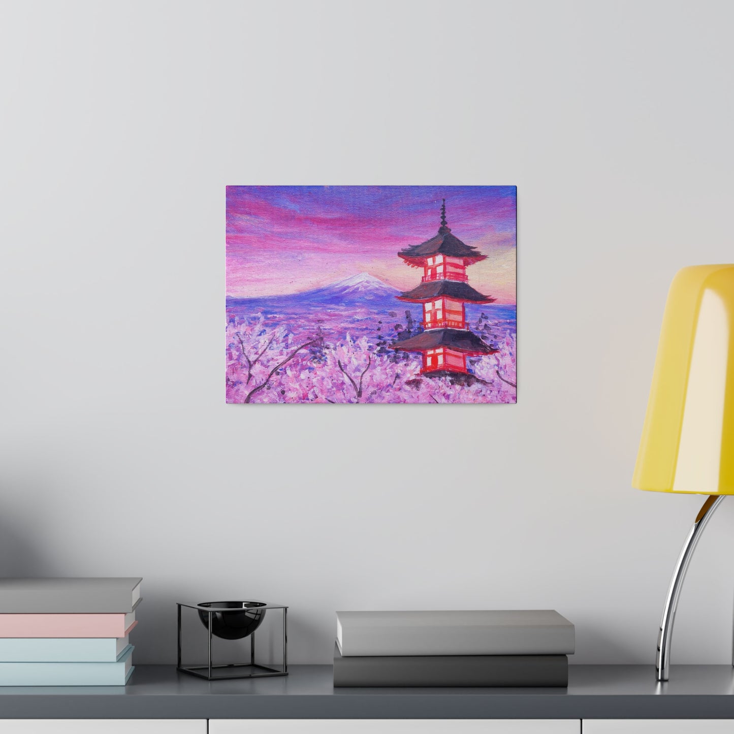 Japanese Pagoda | Matte Canvas, Stretched
