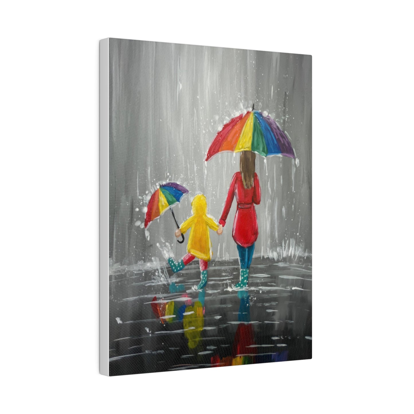 Love'n the Rain | Matte Canvas, Stretched