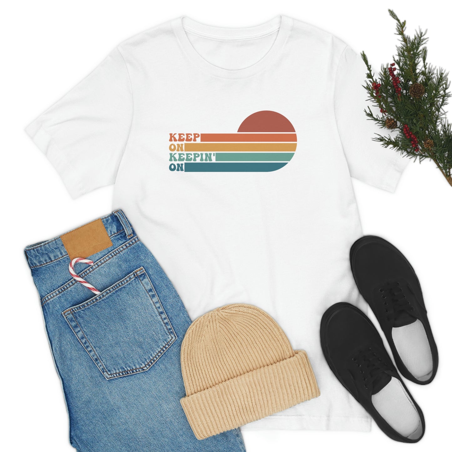 Keep On Keepin' On | Unisex Jersey Short Sleeve Tee