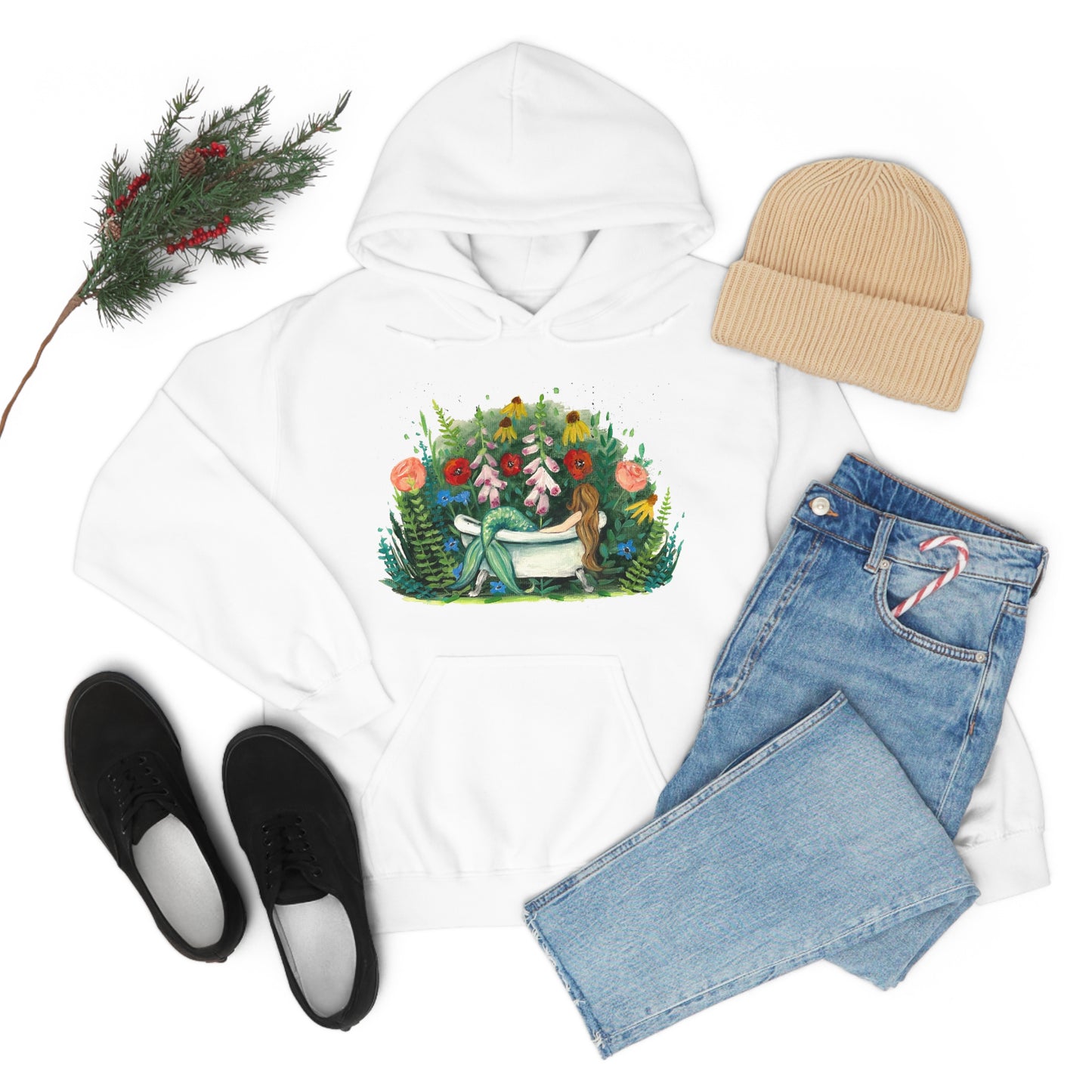 Botanical Dreams | Unisex Heavy Blend™ Hooded Sweatshirt