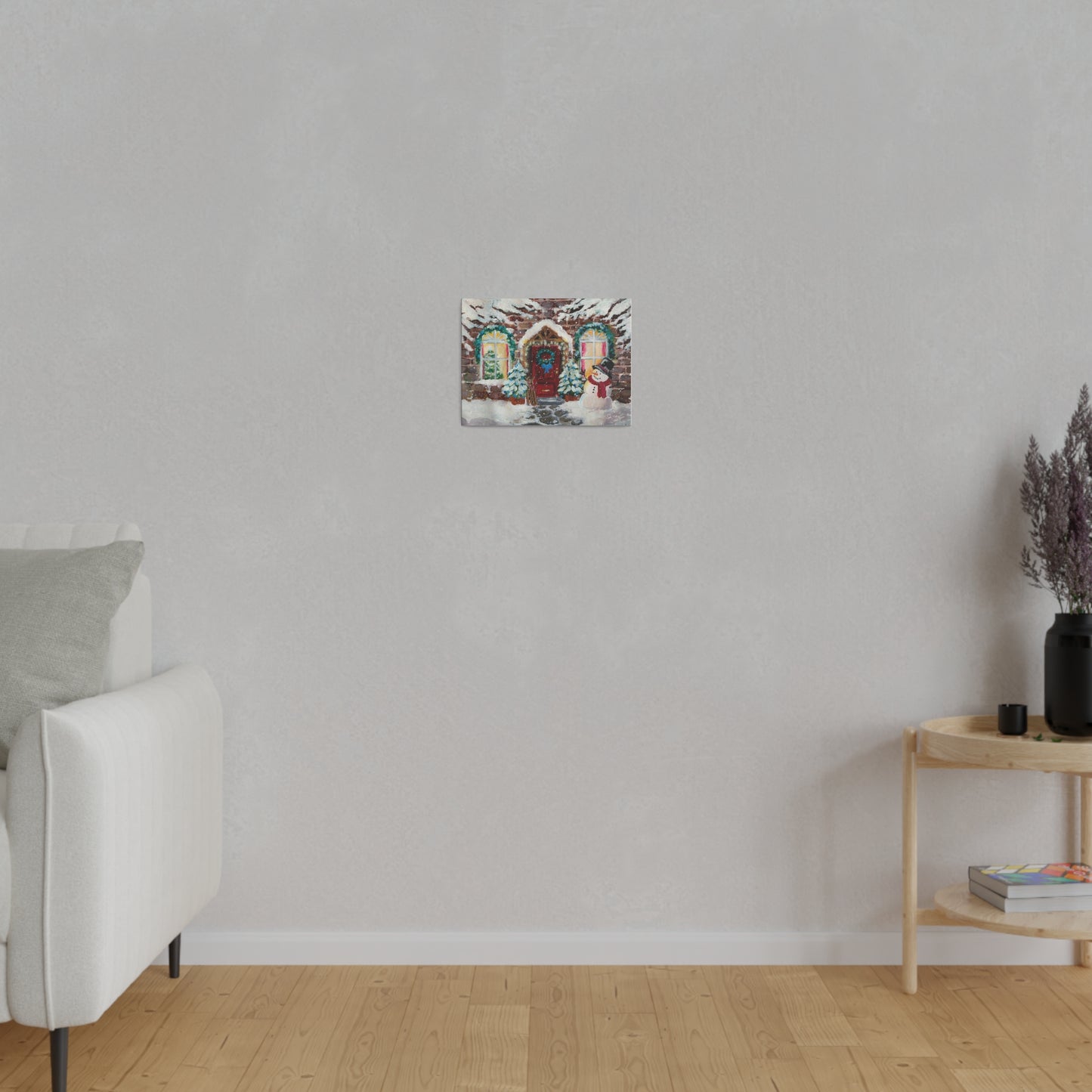 Home for the Holidays | Matte Canvas, Stretched