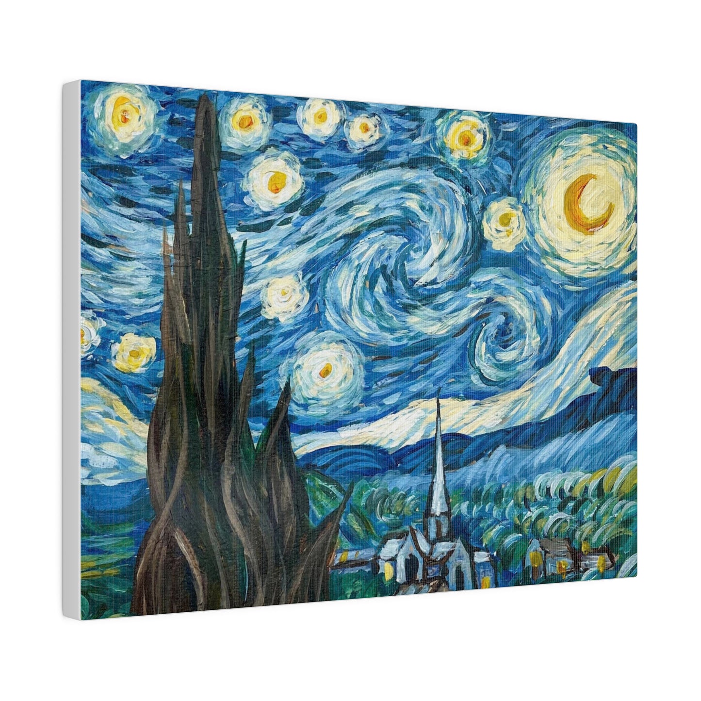 Starry Night | Matte Canvas, Stretched