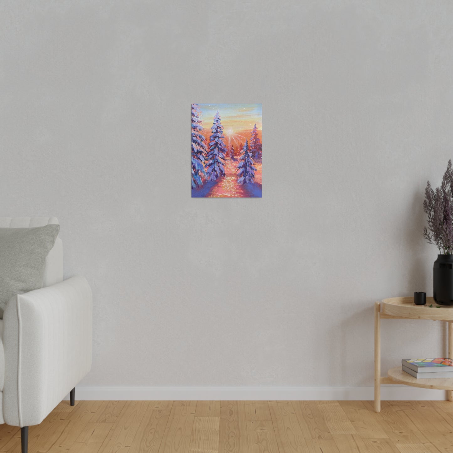 Alpine Sun | Matte Canvas, Stretched