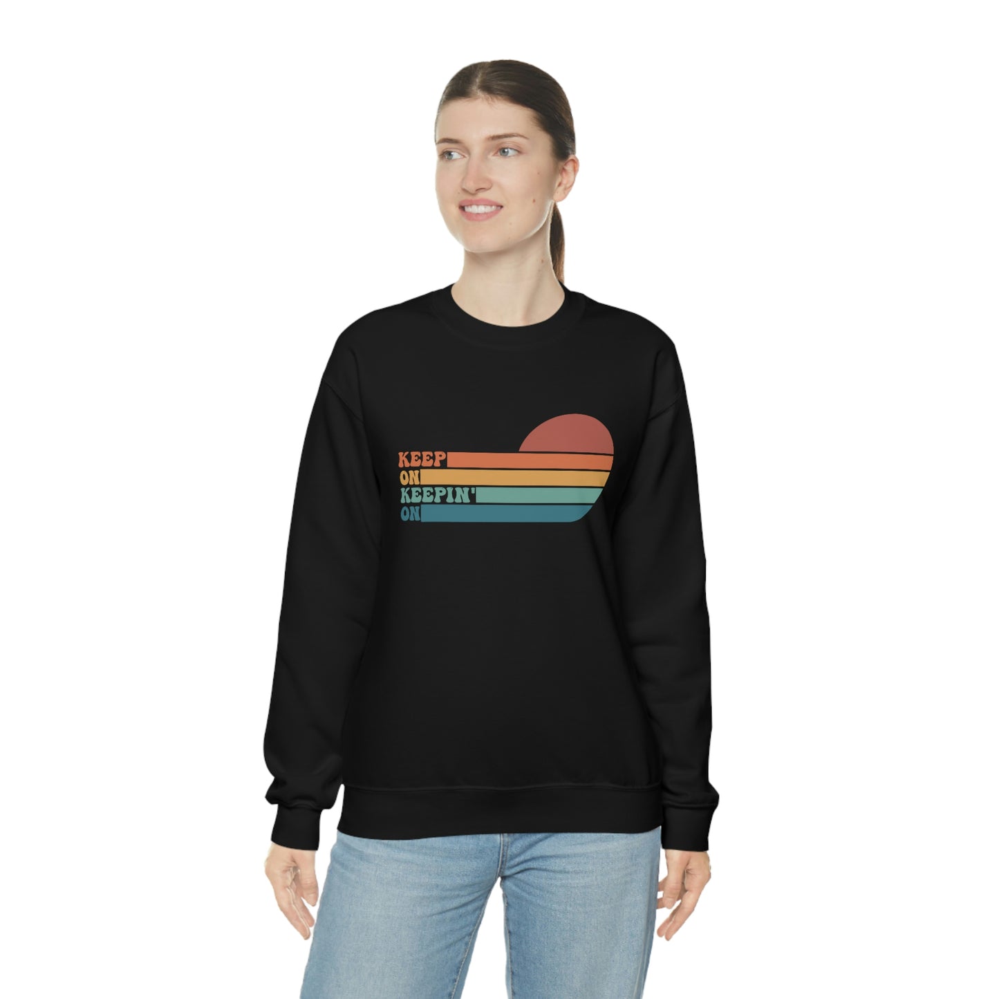 Keep On Keep'n On | Unisex Heavy Blend™ Crewneck Sweatshirt