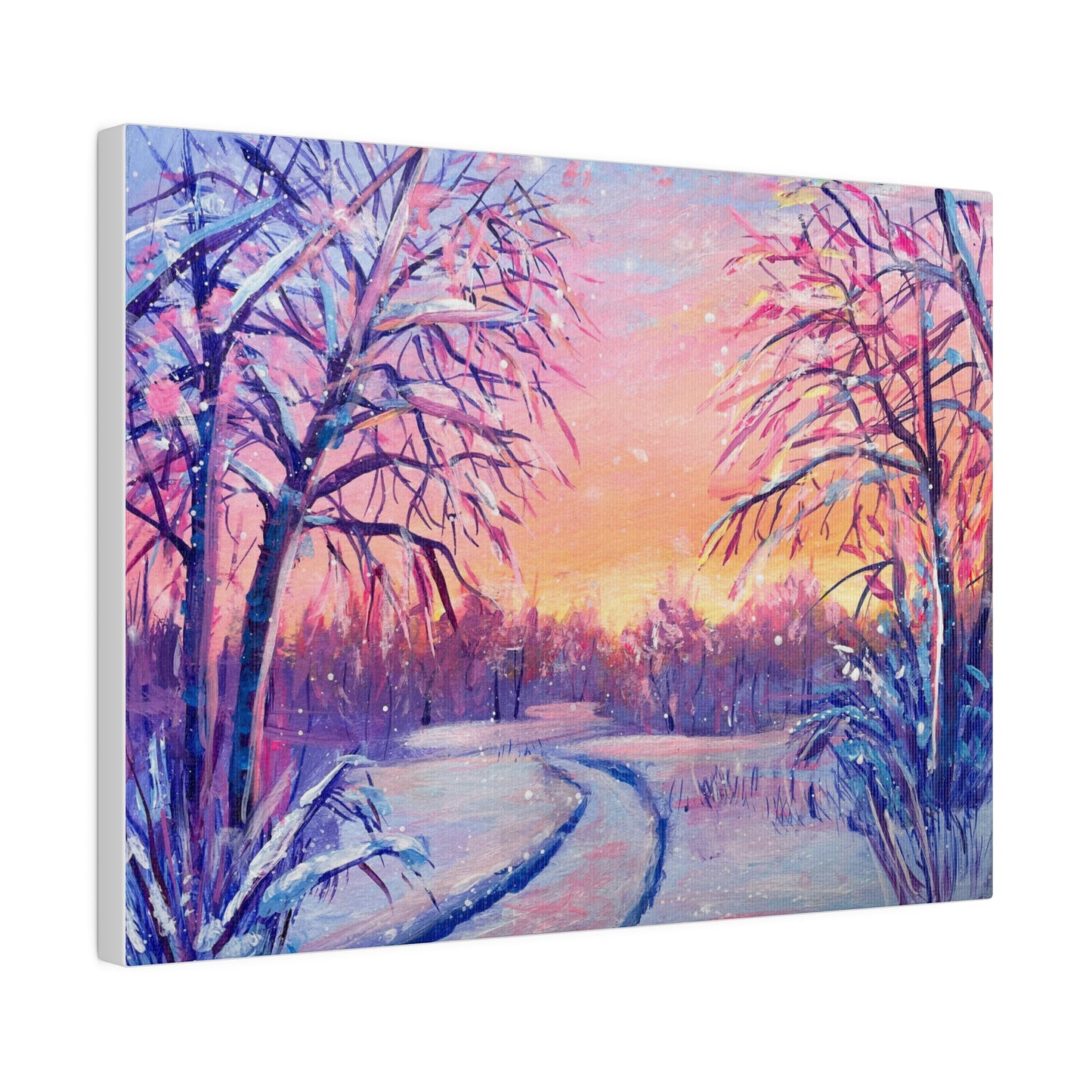 Winter Blush | Matte Canvas, Stretched