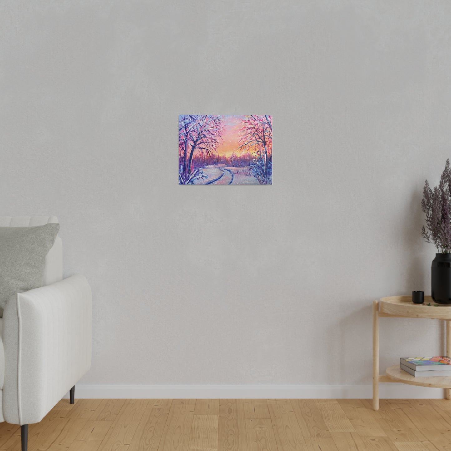Winter Blush | Matte Canvas, Stretched