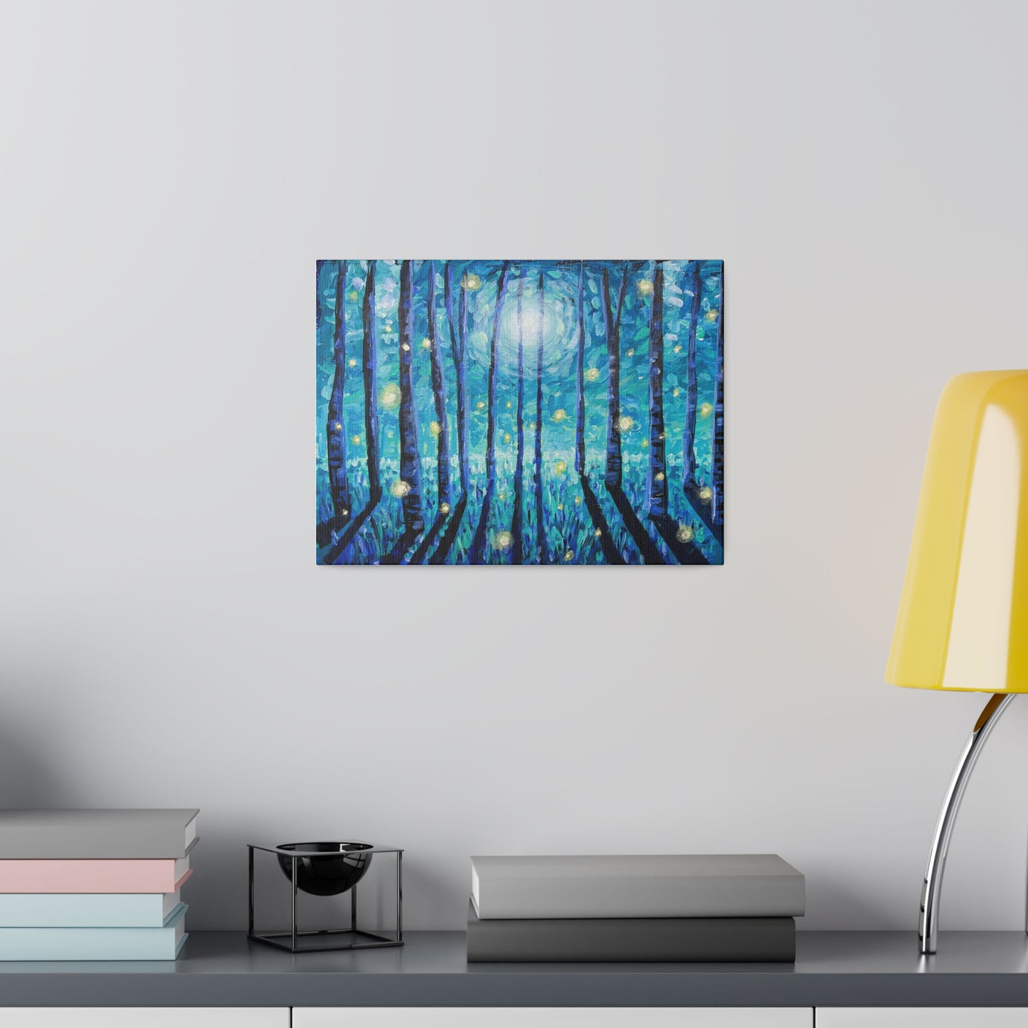 Summer Birch | Matte Canvas, Stretched