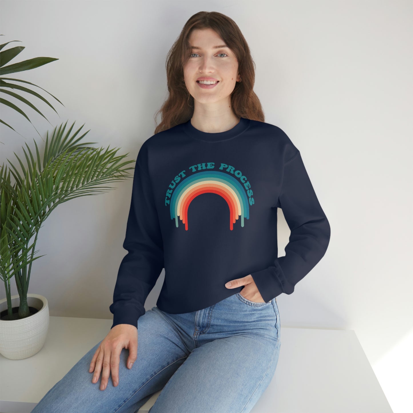 Trust the Process | Unisex Heavy Blend™ Crewneck Sweatshirt