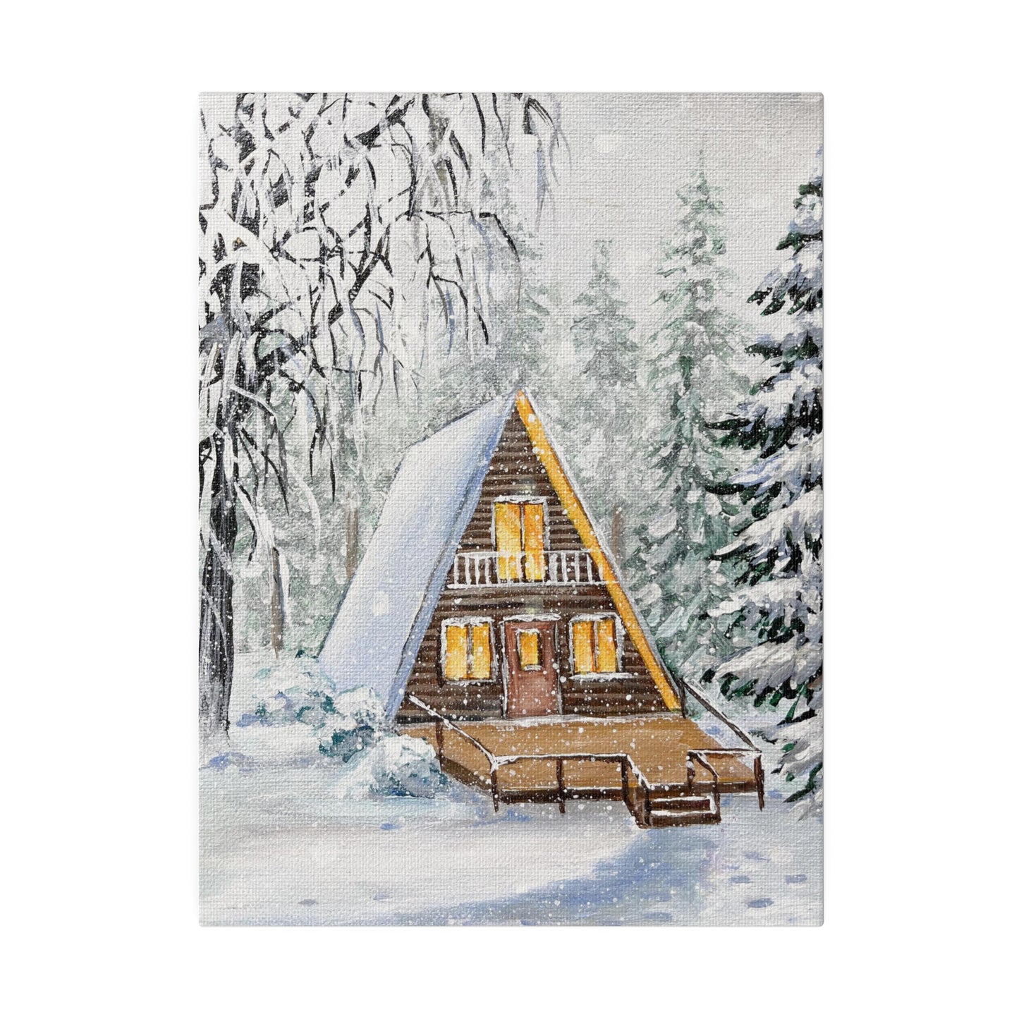 Winter Getaway | Matte Canvas, Stretched