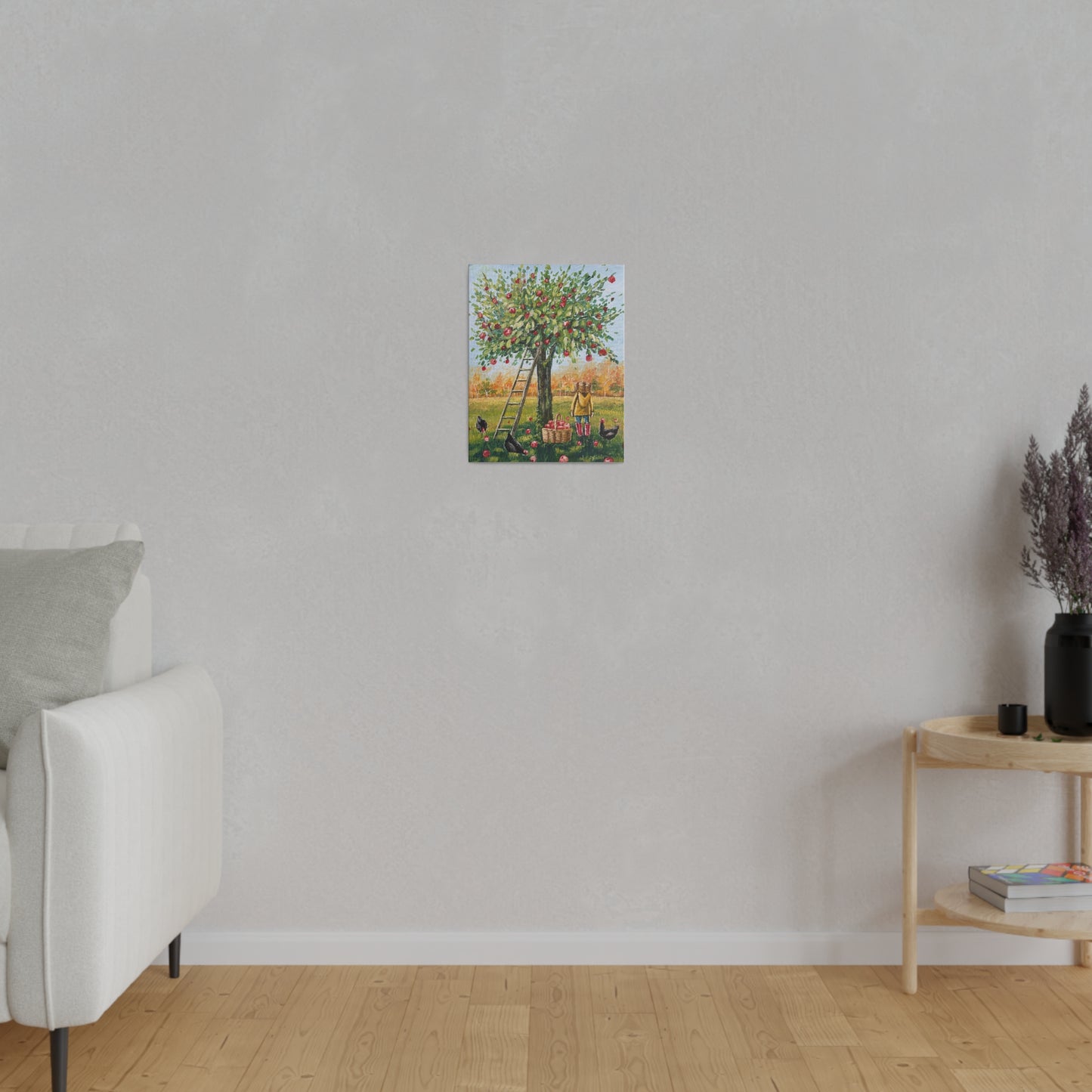 Apple Picking | Matte Canvas, Stretched