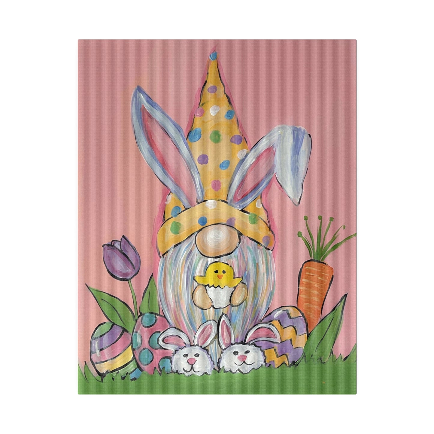 Easter Gnome | Matte Canvas, Stretched