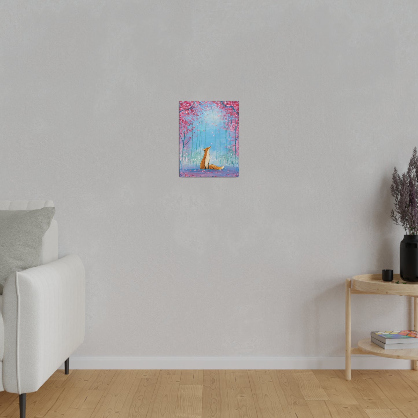 Spring Fox | Matte Canvas, Stretched