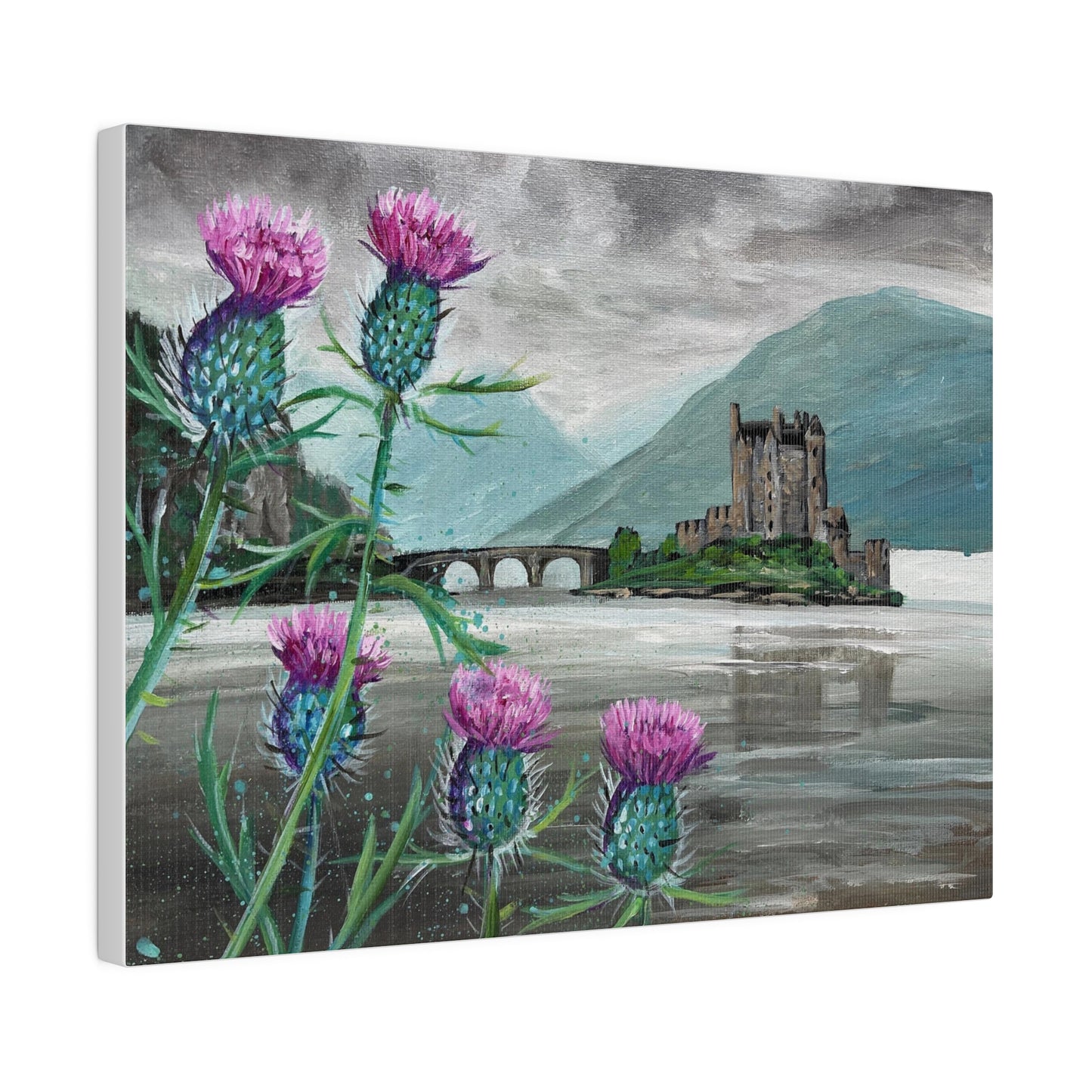 Eilean Donan Castle, Scotland | Matte Canvas, Stretched