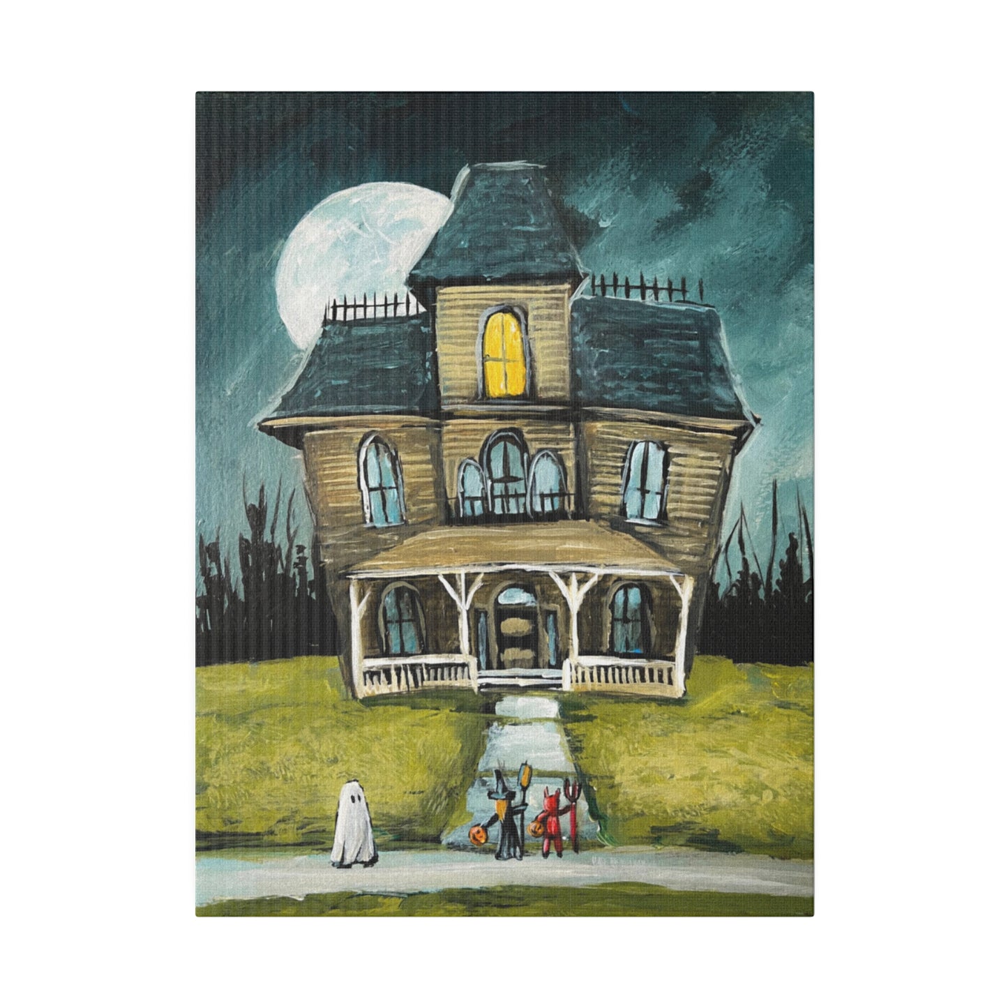 Trick or Treat | Matte Canvas, Stretched