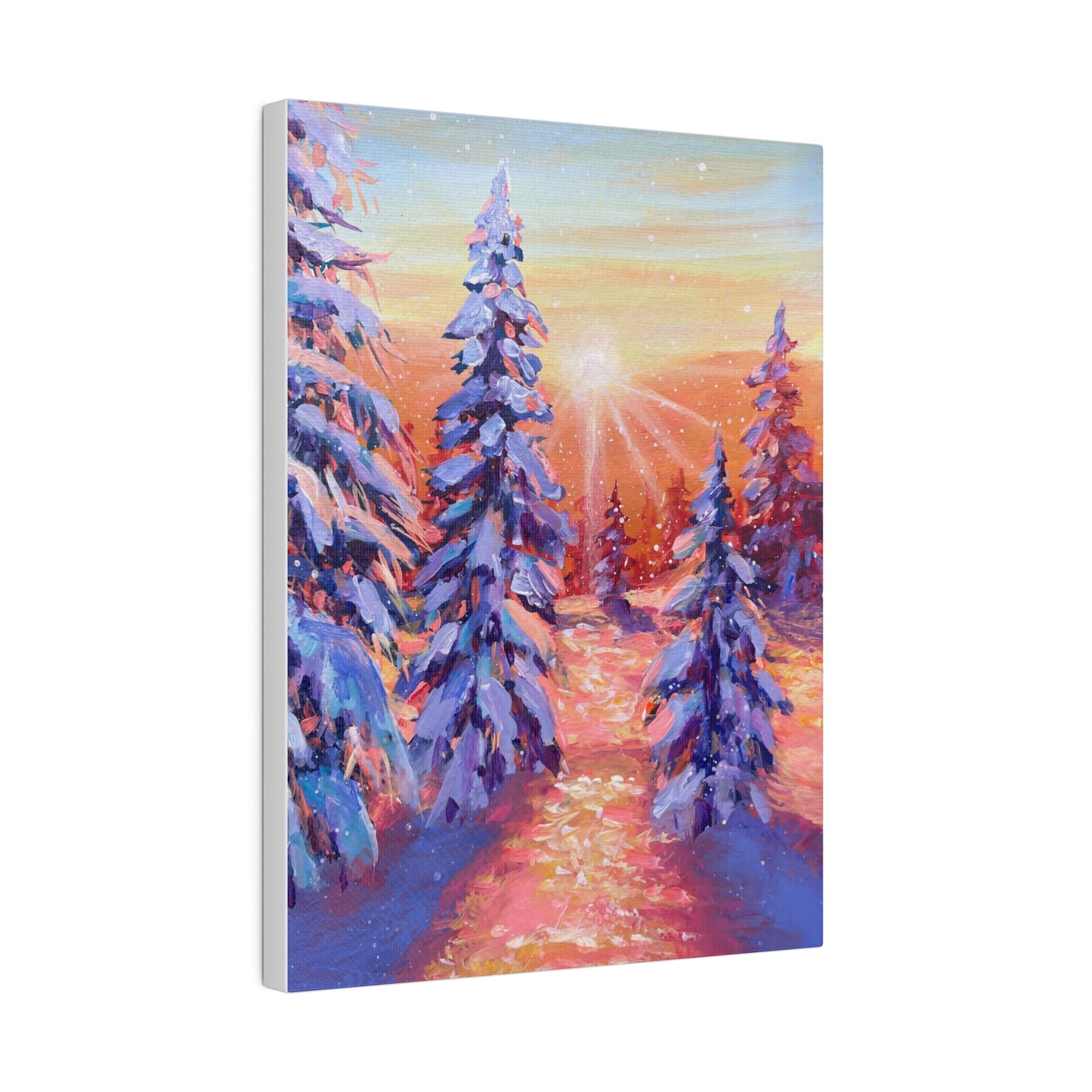 Alpine Sun | Matte Canvas, Stretched