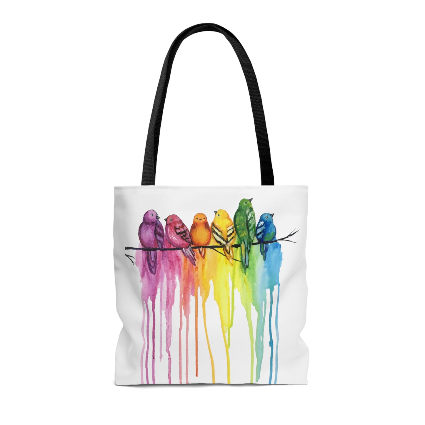 Rainbow Birds- Tote Bag