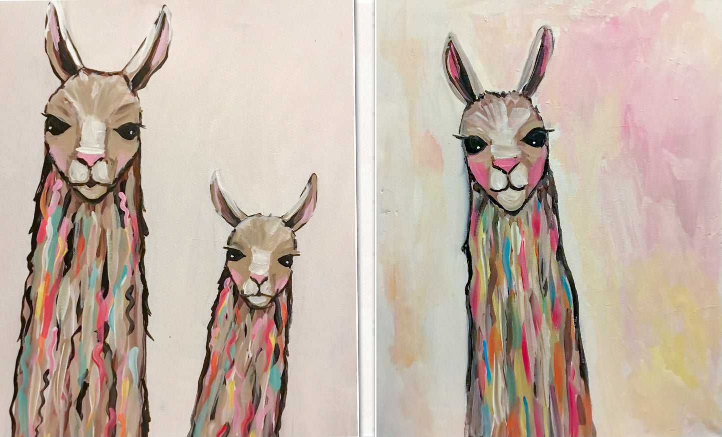 Rainbow Llamas