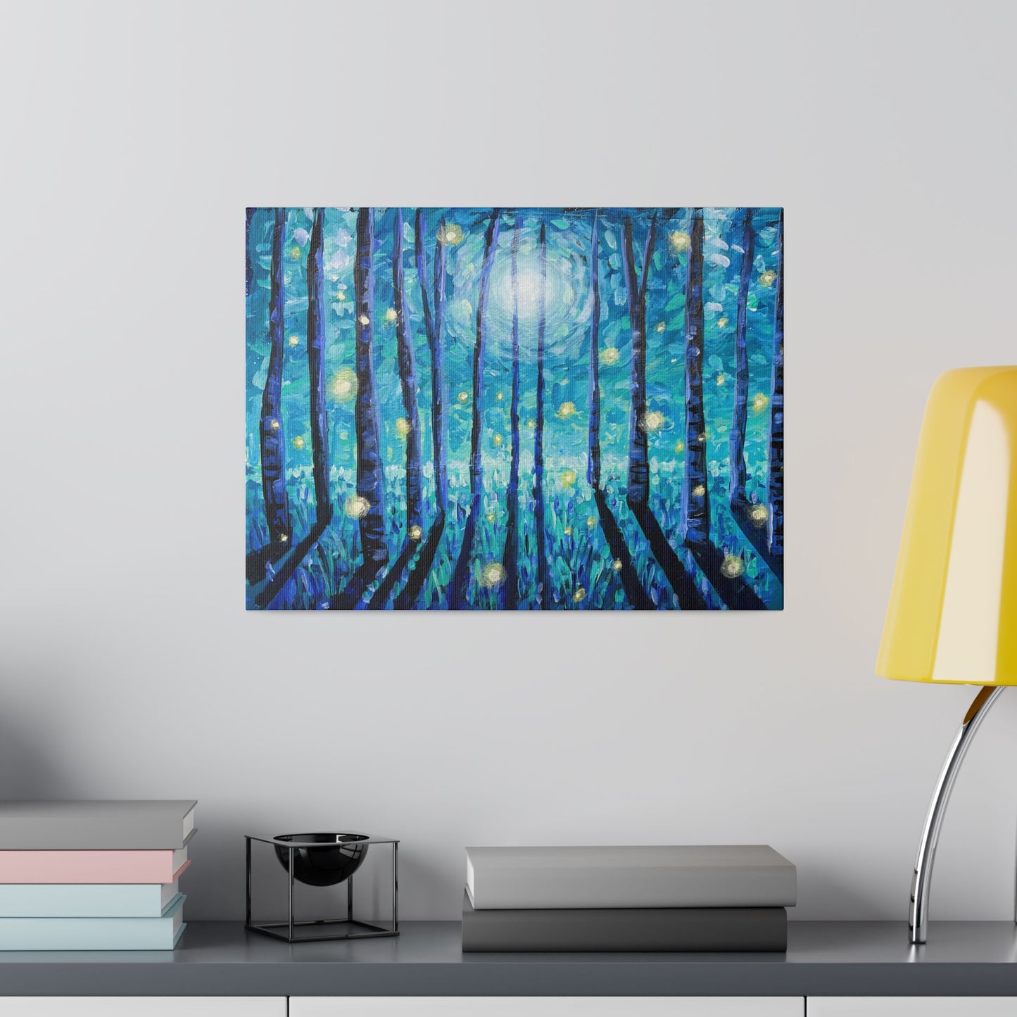 Summer Birch | Matte Canvas, Stretched