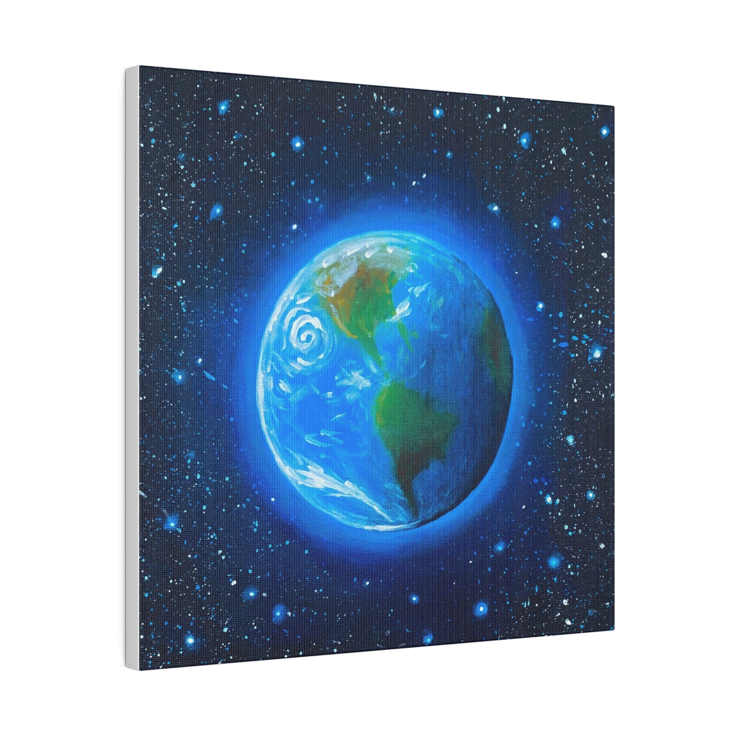 Pale Blue Dot | Matte Canvas, Stretched, 0.75"
