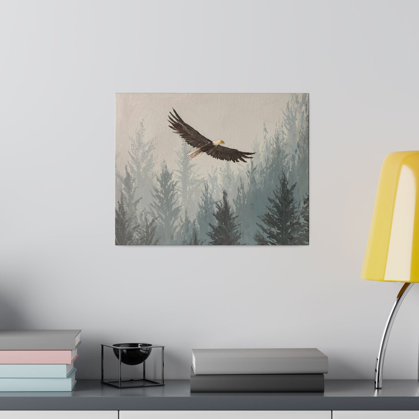 Alaskan Eagle | Matte Canvas, Stretched