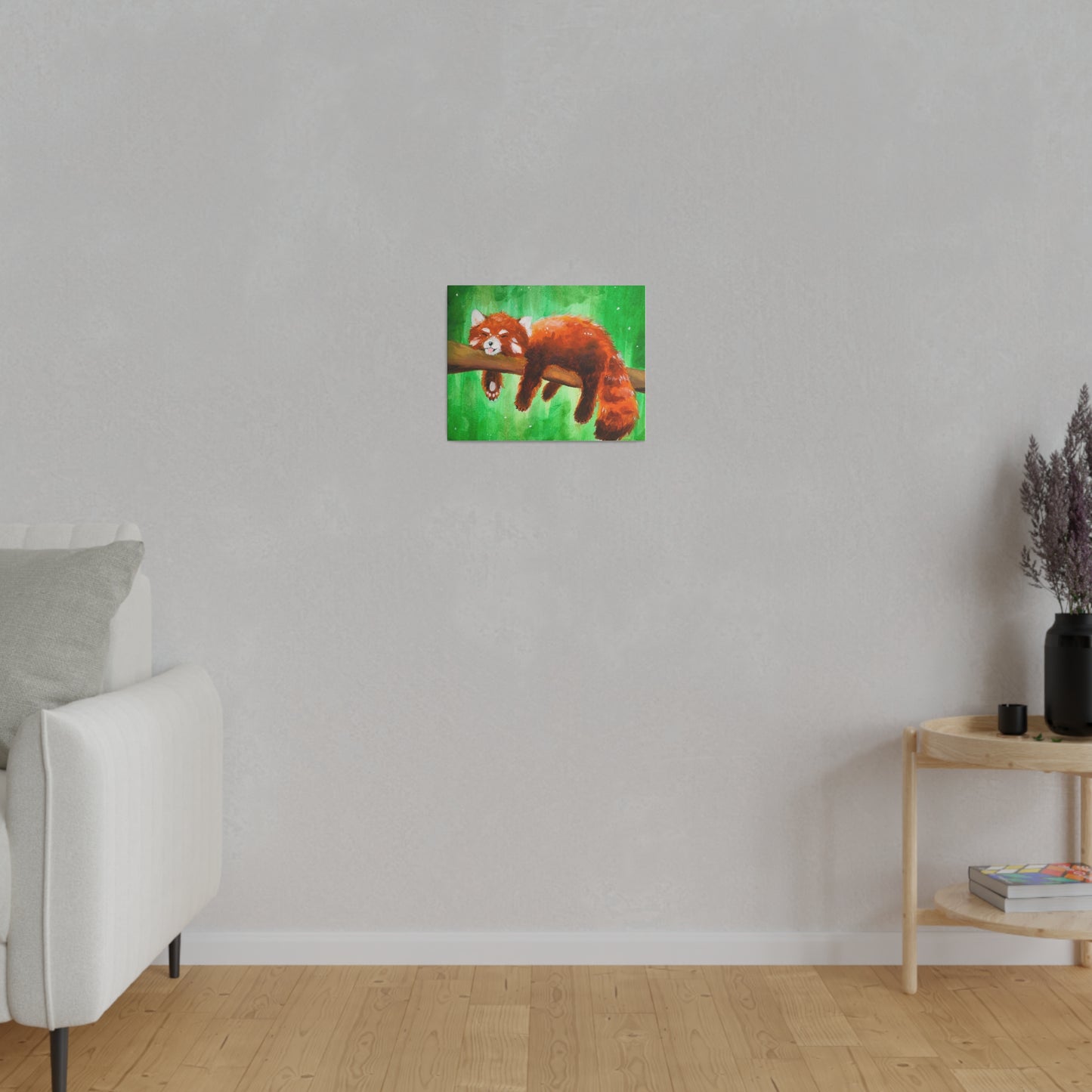Red Panda | Matte Canvas, Stretched