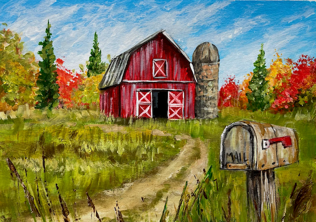 Autumn Barn