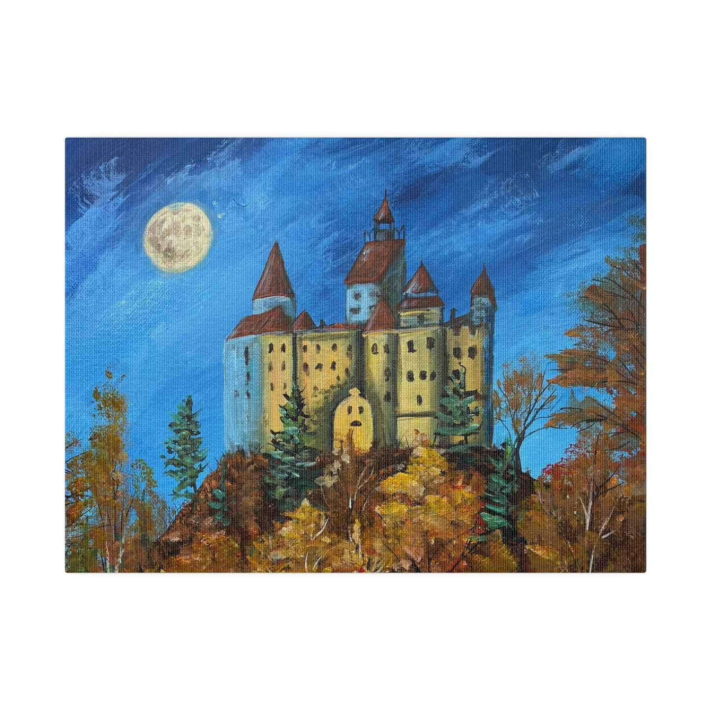 Bran Castle | Matte Canvas, Stretched