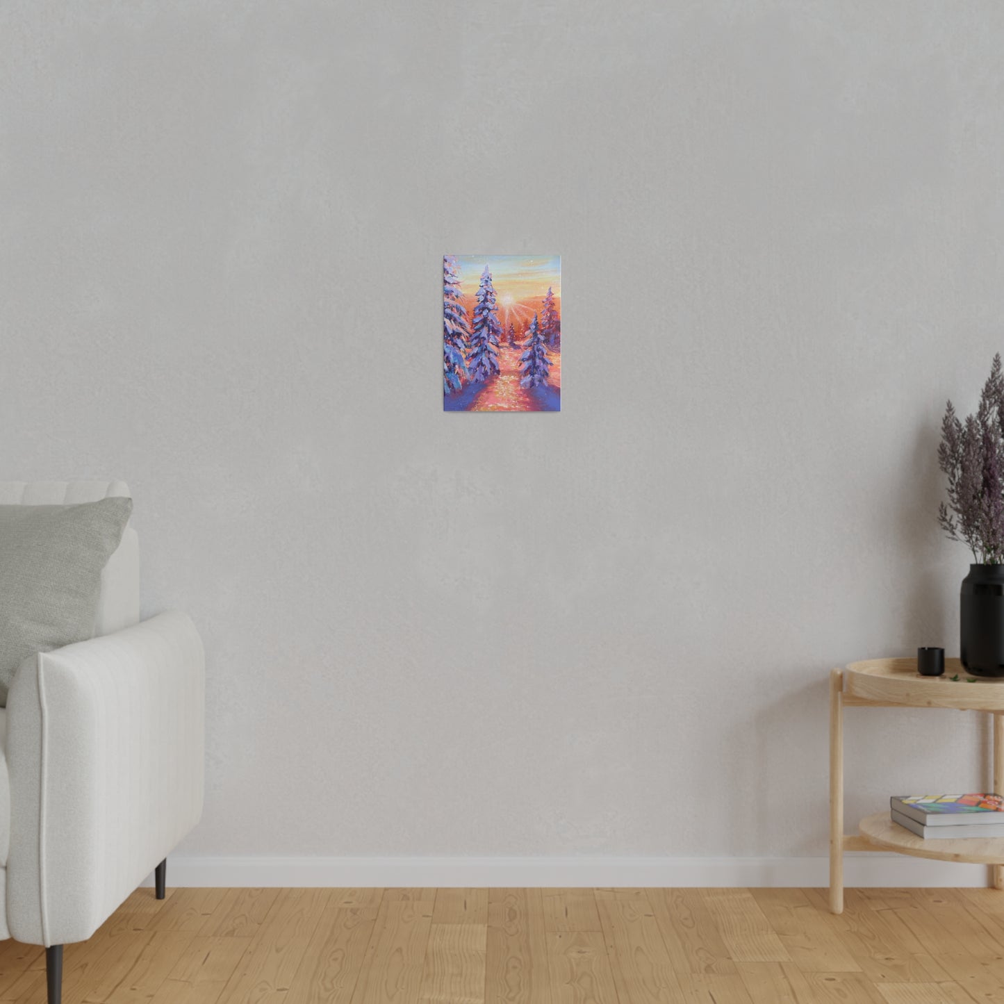 Alpine Sun | Matte Canvas, Stretched